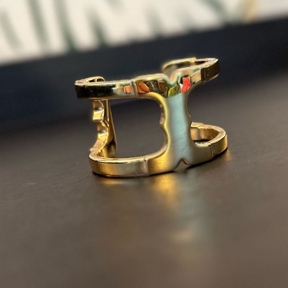 Tory Burch Gold Cuff Bracelet